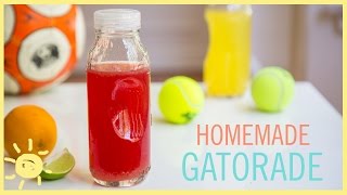 EAT  Homemade Gatorade [upl. by Zabrine299]