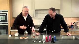 How to make a frappé coffee using an aerolatte milk frother [upl. by Daniala649]