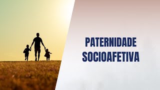 Paternidade socioafetiva [upl. by Amby962]