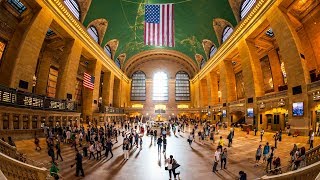 Walking Tour of Grand Central Terminal — New York City 【4K】🇺🇸 [upl. by Bartel]