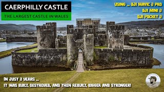 Caerphilly Castle  The Largest in Wales 2nd in Britain [upl. by Eiboj]