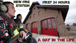 First 24 Hours in a New Fire Station  A Day in the Life [upl. by Shuman]