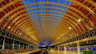 A Walk Around Londons Paddington Railway Station [upl. by Leval]