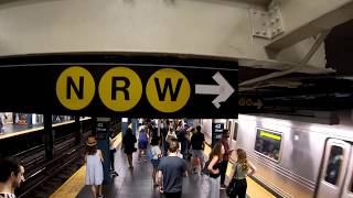 ⁴ᴷ The Busiest NYC Subway Station Times Square–42nd StreetPort Authority Bus Terminal [upl. by Leeland]