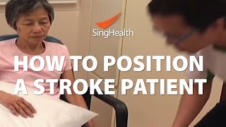 How To Position A Stroke Patient [upl. by Faro]