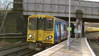 Half an Hour at 216  Birkenhead North Station 1022017  Class 507 508 terminus [upl. by Viddah310]