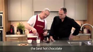 How to make a hot chocolate using an aerolatte milk frother [upl. by Yttiy895]