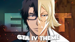 Aizen x Urahara  GTA IV Theme Edit [upl. by Yolanda797]